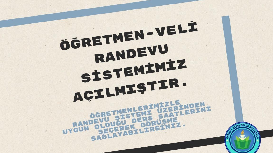 Öğretmen-Veli görüşme randevu sistemi